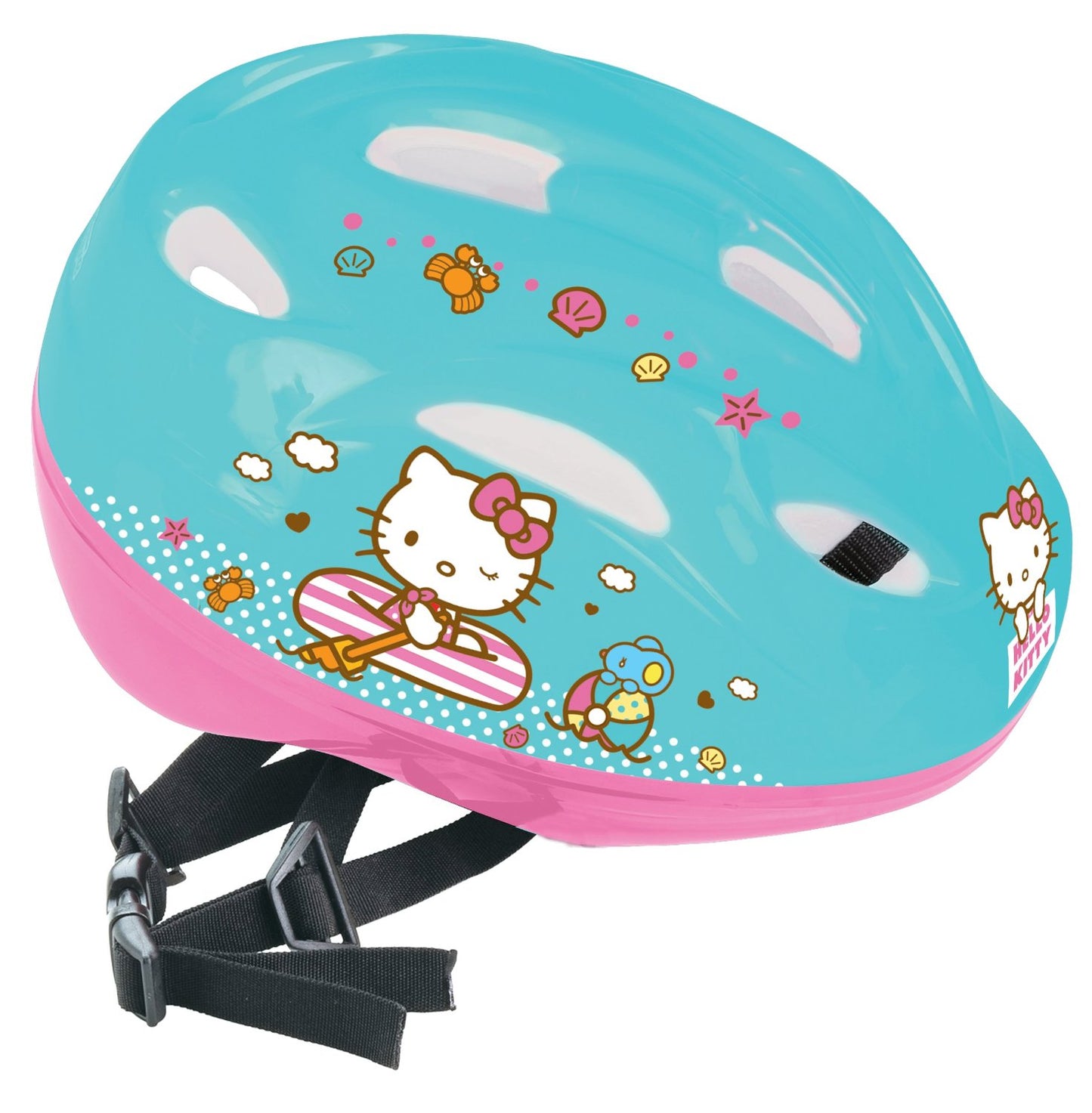 SET CASCO HELLO KITTY