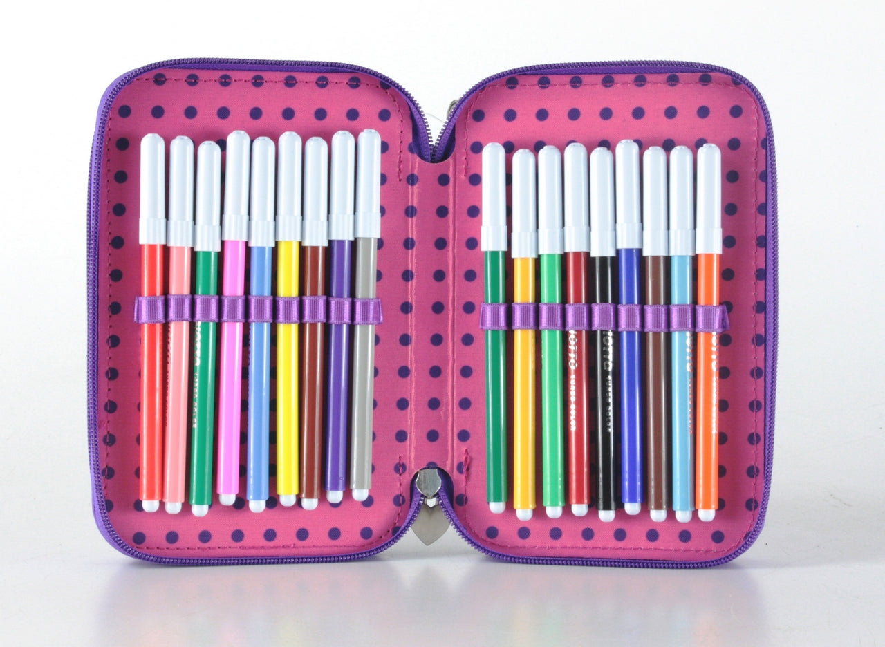 ASTUCCIO TRIPLO VIOLETTA BUTTERFLY