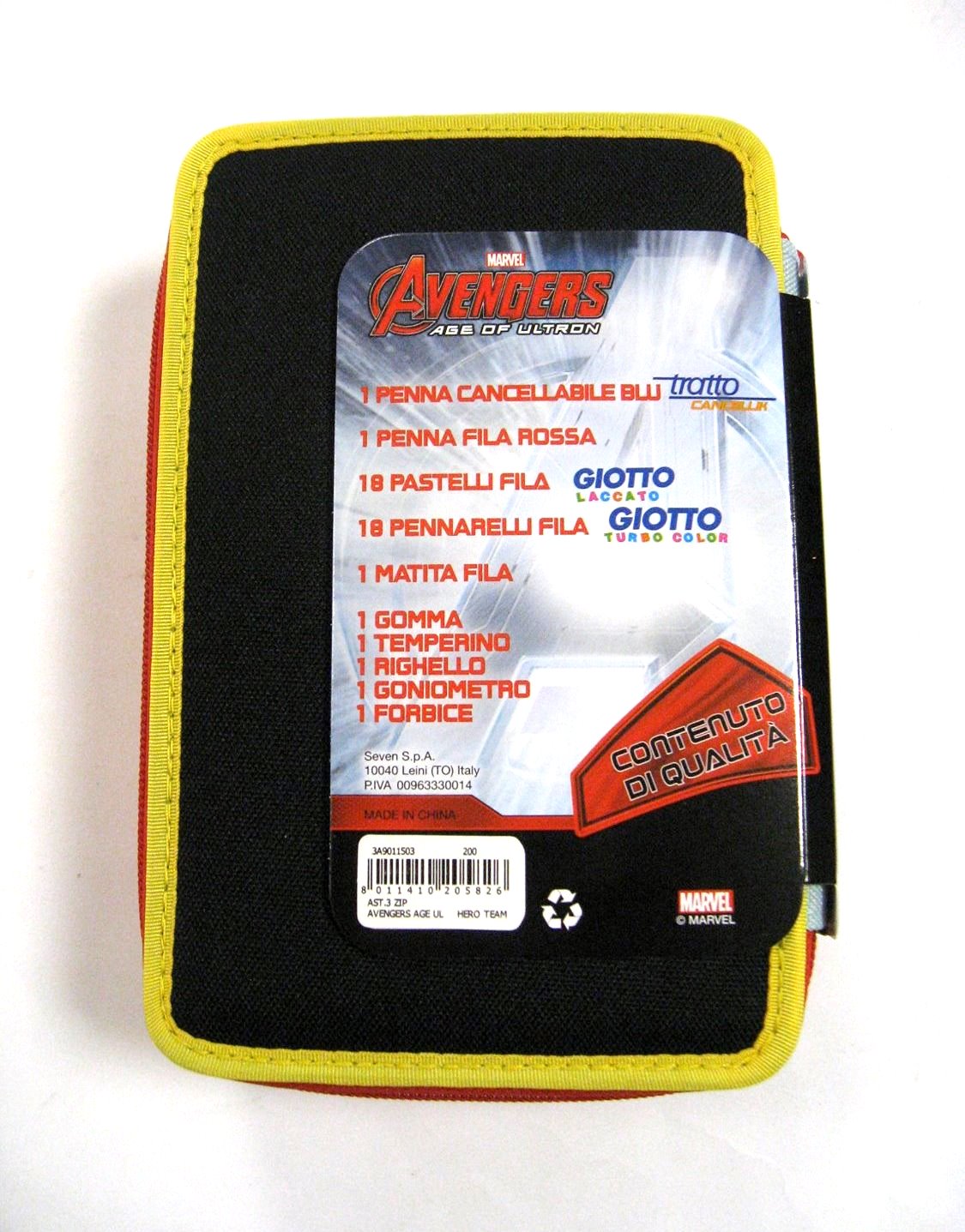 ASTUCCIO TRIPLO AVENGERS SEVEN