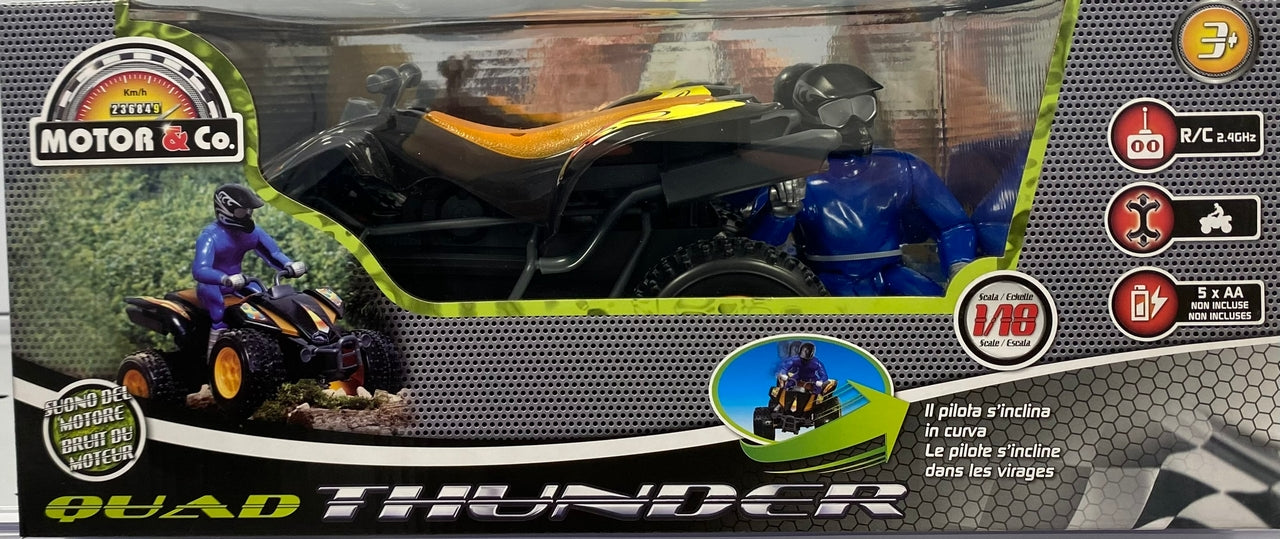 MOTORI & CO. - QUAD RC 1/18 CON PER
