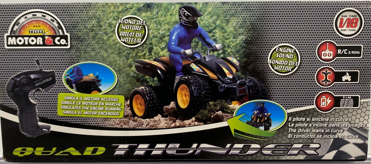 MOTORI & CO. - QUAD RC 1/18 CON PER