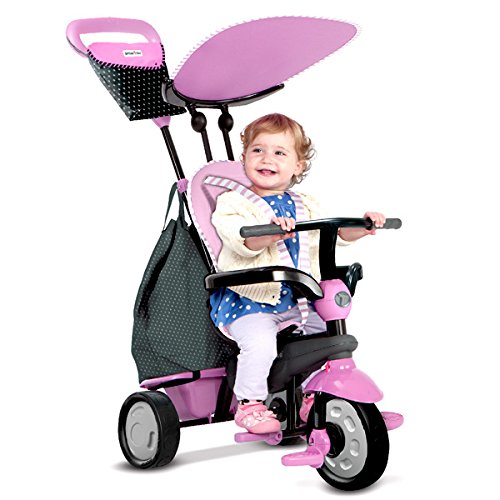 TRICICLO SMART TRIKE GLOW ROSA 4IN1