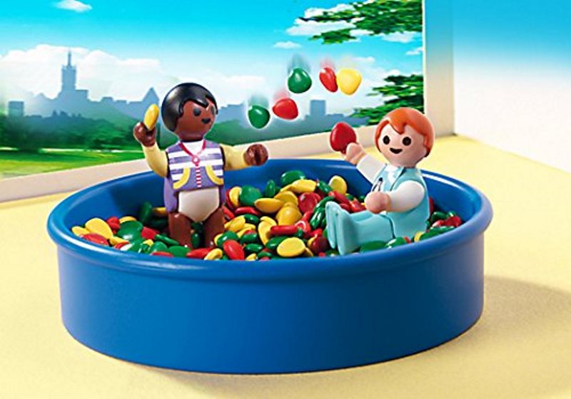 VASCA CON PALLINE COLORATE 5572