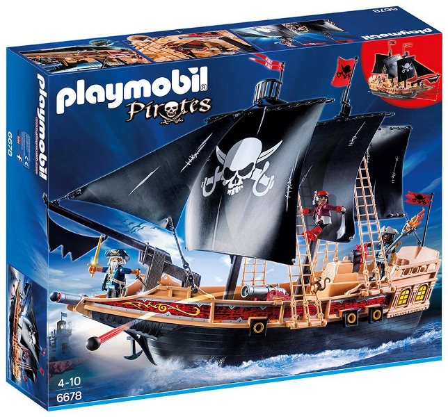 GALEONE DEI PIRATI 6678