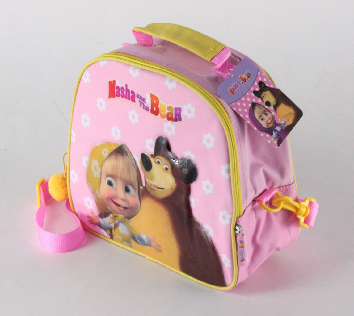 LUNCH BAG MASHA E ORSO CM.26 ROSA