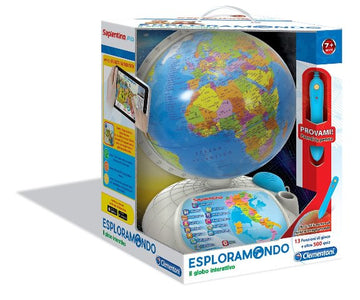 ESPLORAMONDO GLOBO ELETTRONICO 7+