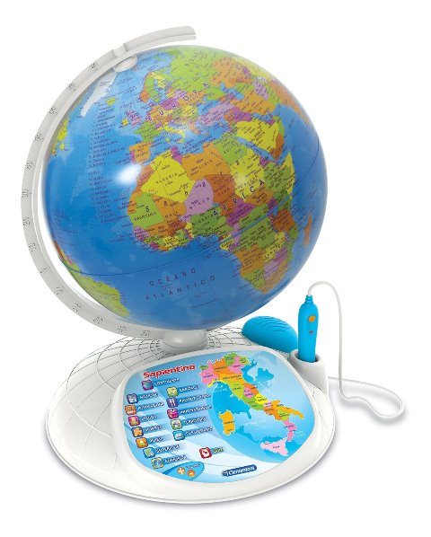 ESPLORAMONDO GLOBO ELETTRONICO 7+