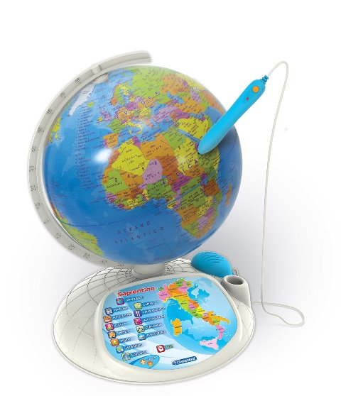 ESPLORAMONDO GLOBO ELETTRONICO 7+