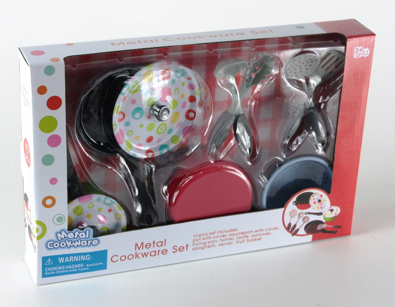 SET PENTOLE METALLO COLORATO
