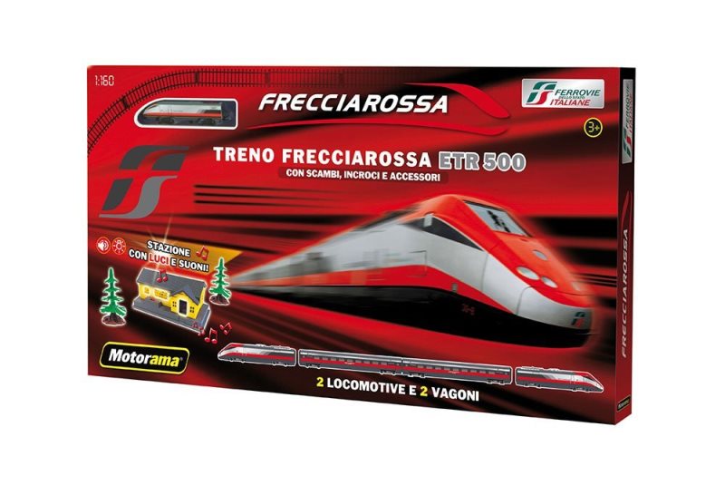TRENO FRECCIAROSSA A BATTERIA 1/160