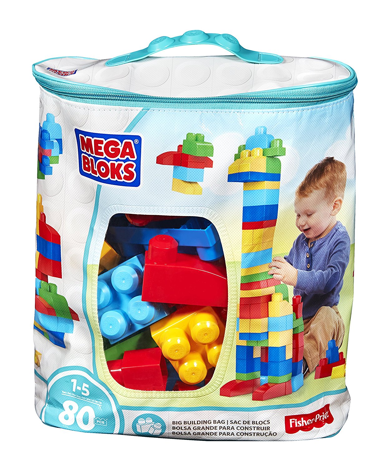 SACCA 80 PEZZI MEGABLOCK