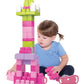 MEGA BLOKS SACCA MAXI 60PZ ROSA