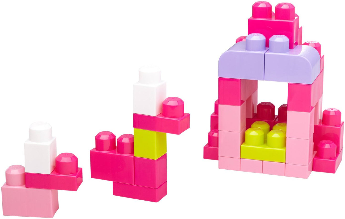 MEGA BLOKS SACCA MAXI 60PZ ROSA