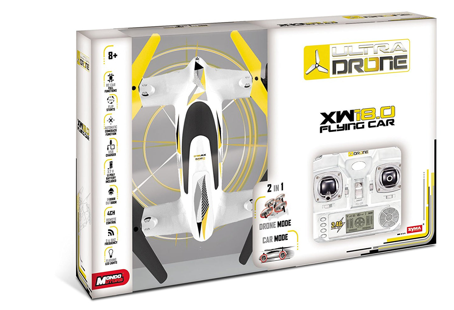 ULTRADRONE XW18.0 FLYING CAR R/C
