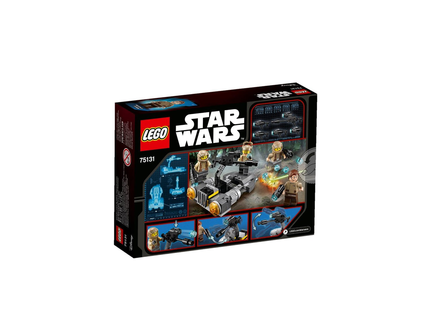 SW BATTLE PACK RESISTENZA 75131