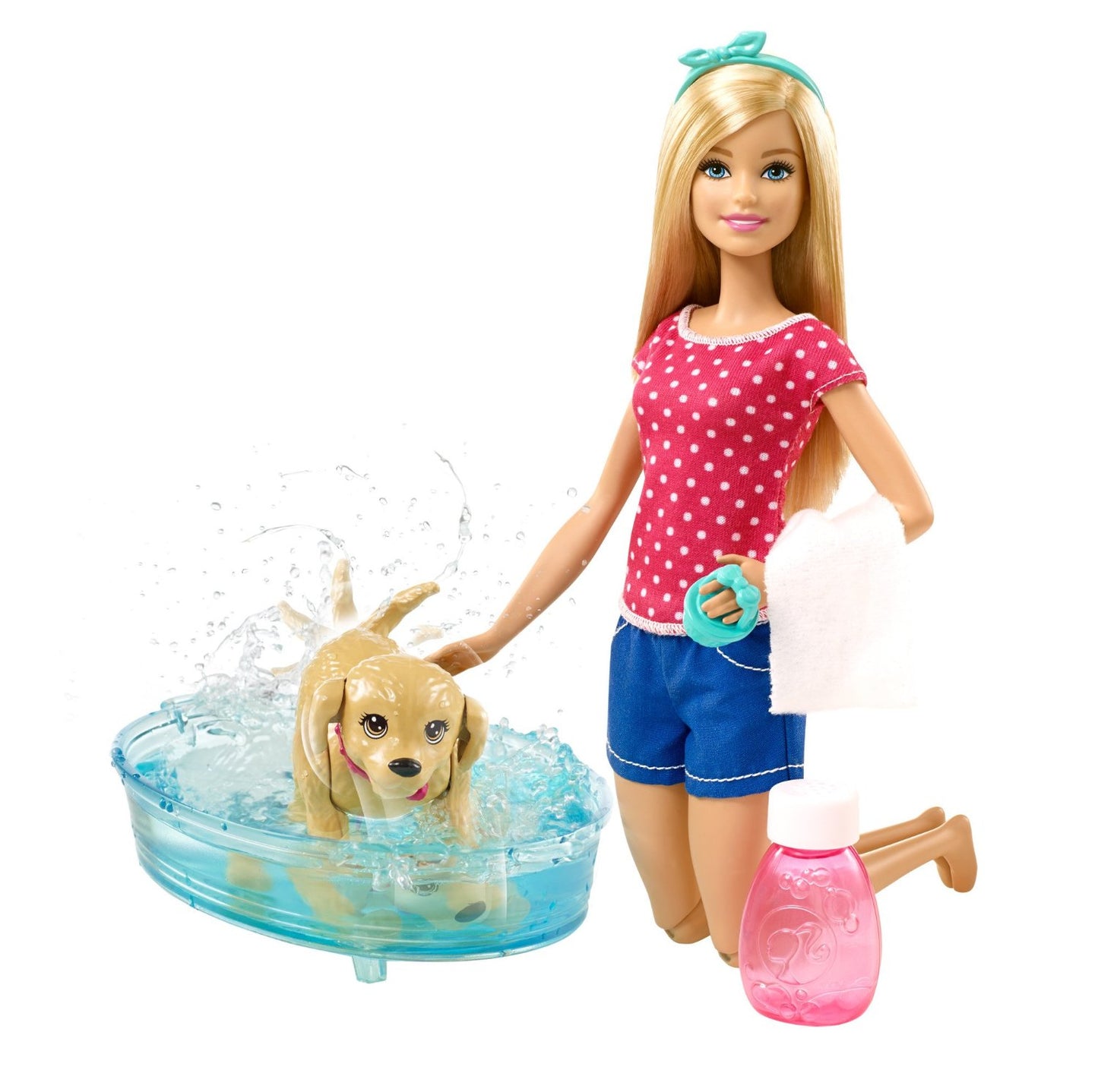 BARBIE E IL BAGNETTO DEI CUCCIOLI