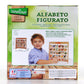 ALFABETIERE IN LEGNO 6 RIGHE