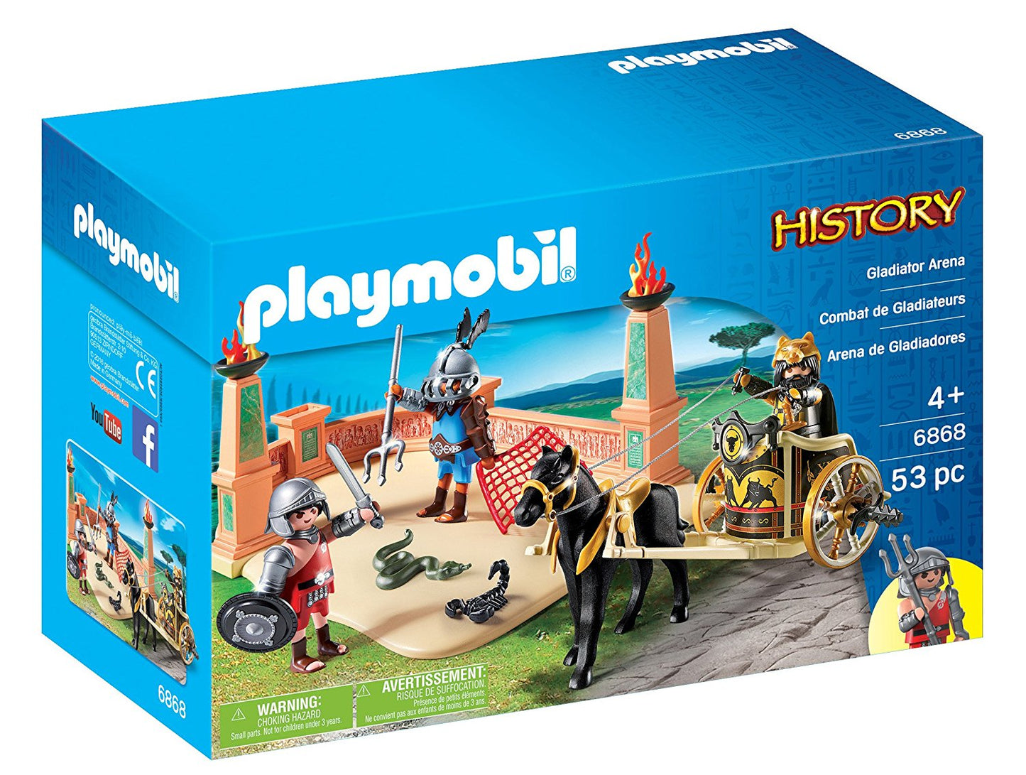 GLADIATORI DELL'ANTICA ROMA 6868 PY