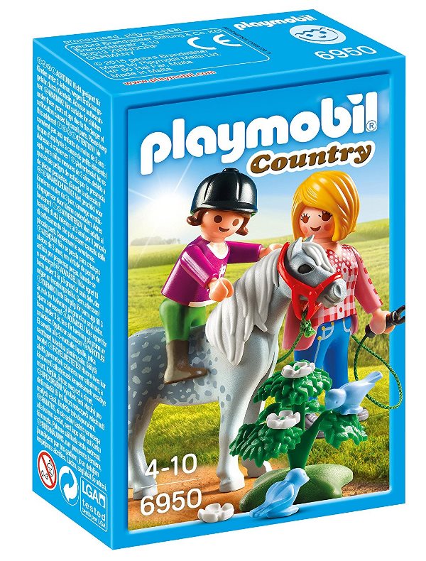 PONY CON MAMMA E BAMBINA 6950 PY