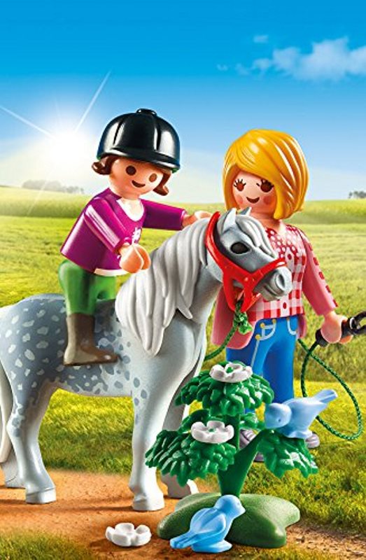 PONY CON MAMMA E BAMBINA 6950 PY