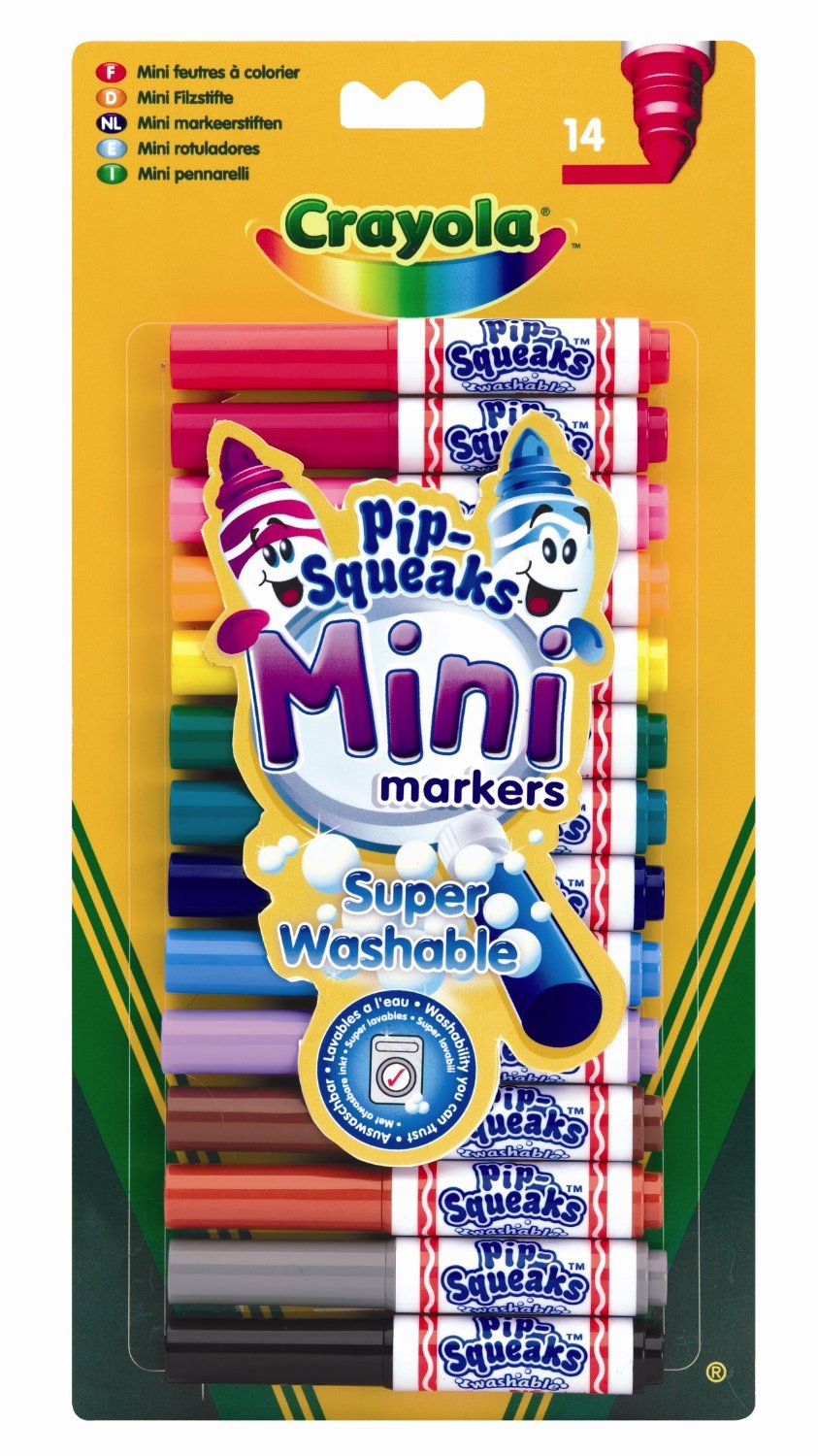 CRAYOLA 14 MINI PENNARELLI