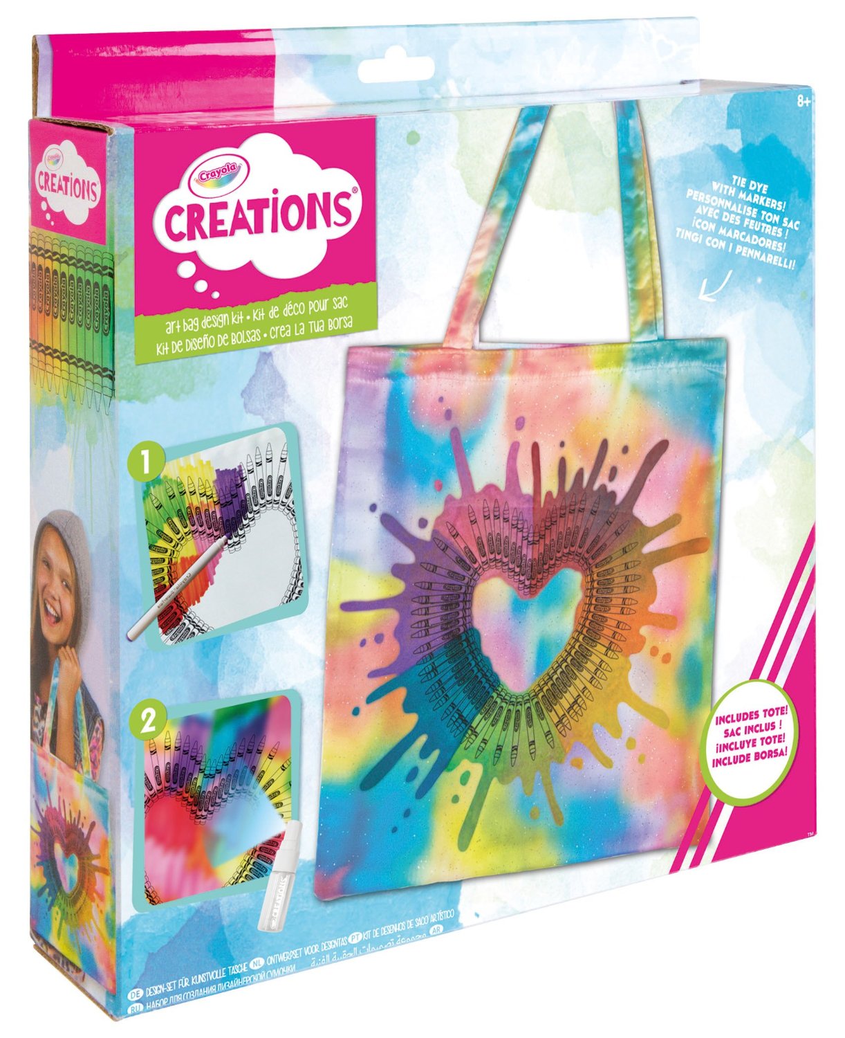 CRAYOLA CREATIONS CREA LA TUA BORSA