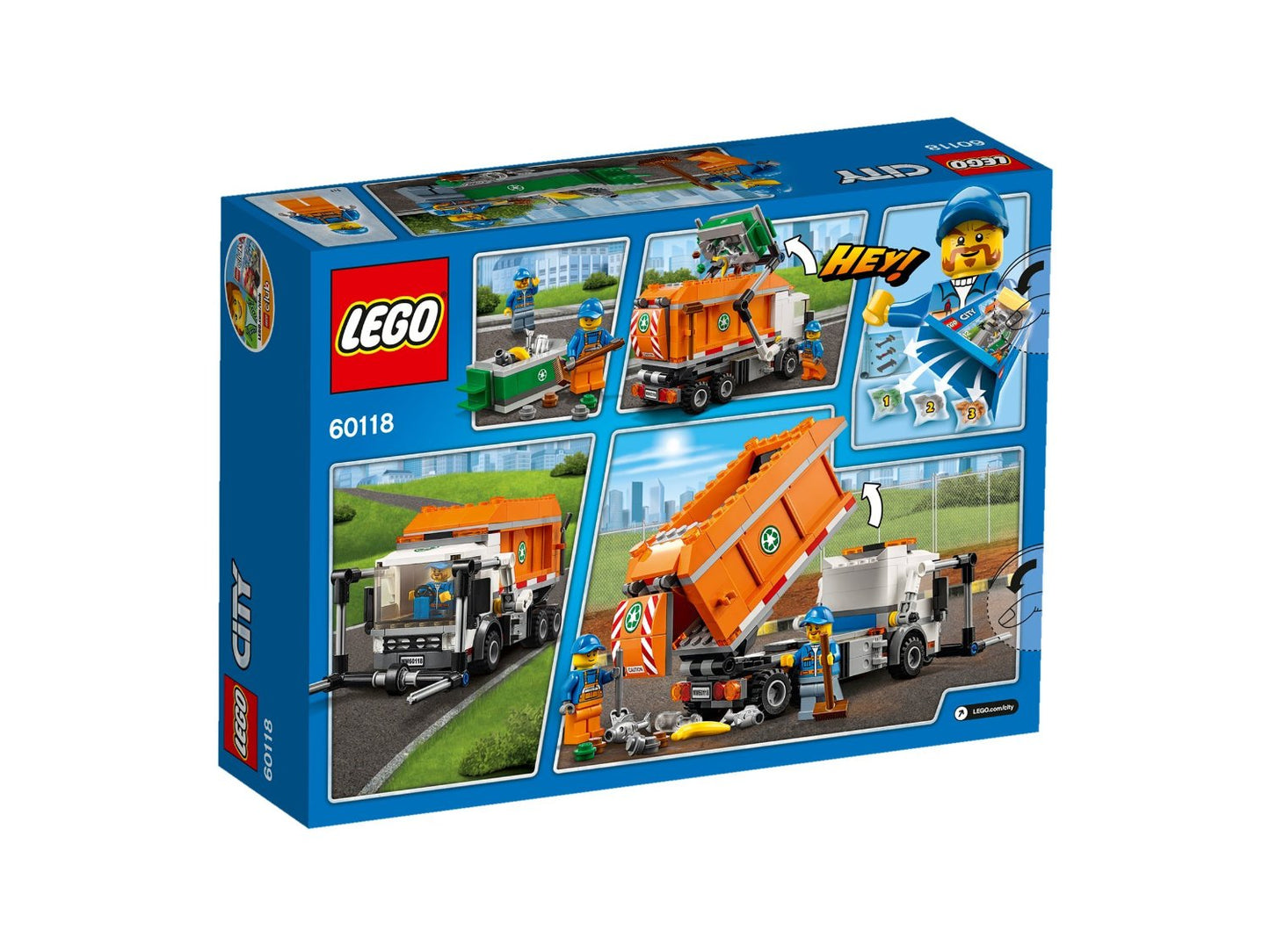 CAMIONCINO SPAZZATURA CITY 60118