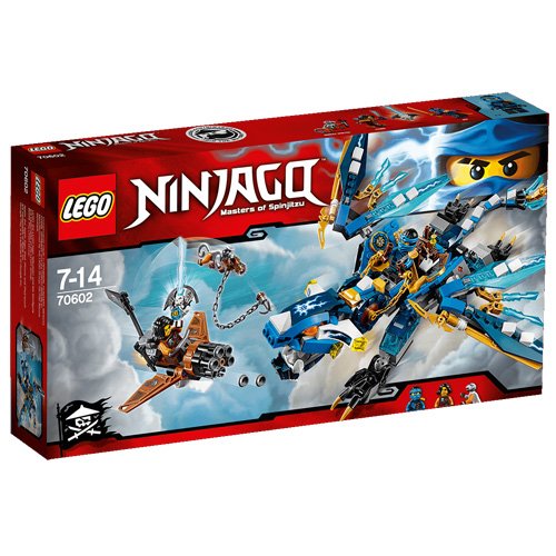 NINJAGO DRAGONE ELEM.D.JAY 70602