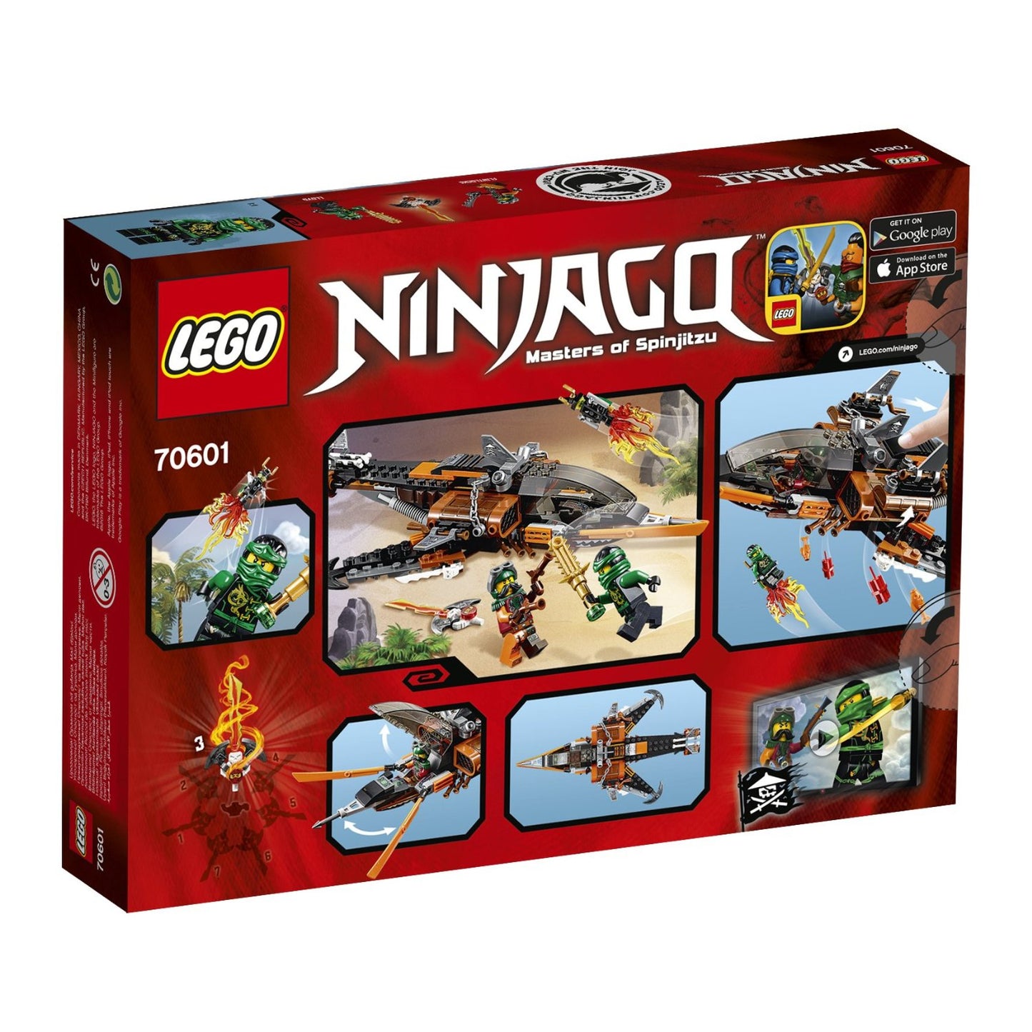 NINJAGO SQUALO VOLANTE 70601