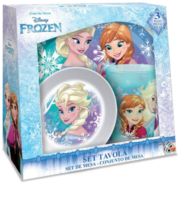 SET MELAMMINA FROZEN 3PZ