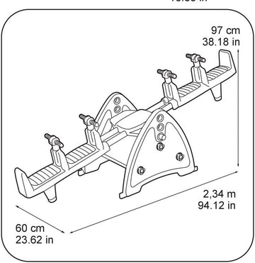 SEE SAW 2x2 FEBER SALI/SCENDI