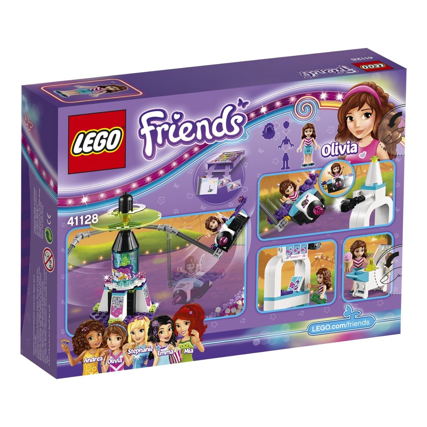 GIOSTRA SPAZIALE FRIENDS 41128