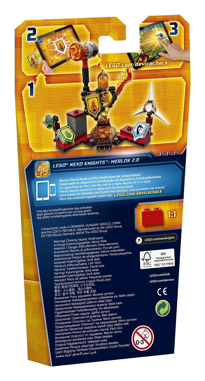 NEXO KNIGHTS ULTIMATE FLAMA 70339