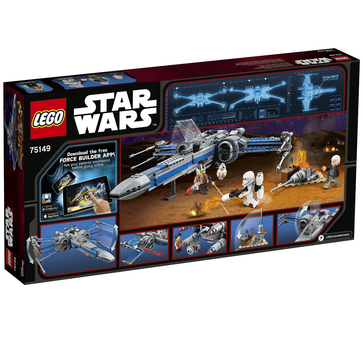 SW RESISTANCE X-WING F.75149