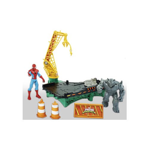 SPIDERMAN SPD WEB CITY RHINO RAMPAG