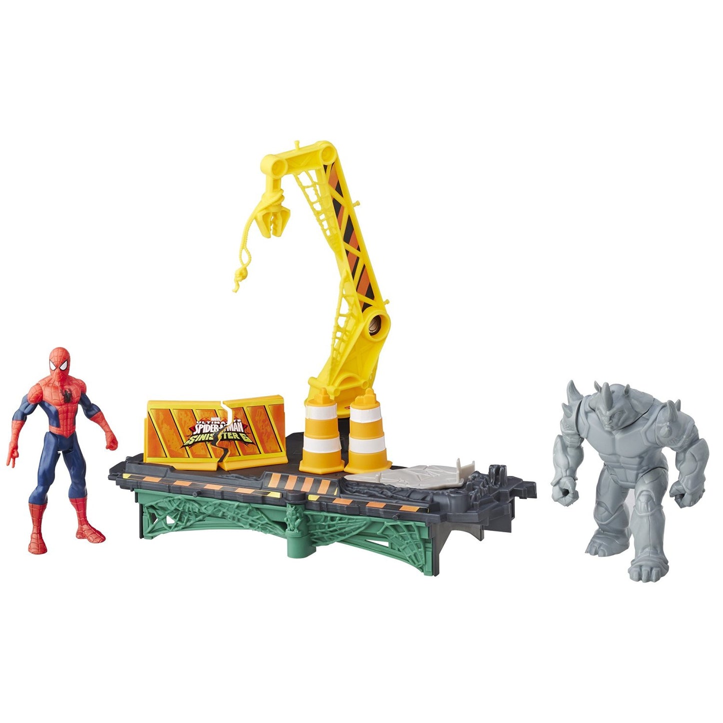 SPIDERMAN SPD WEB CITY RHINO RAMPAG