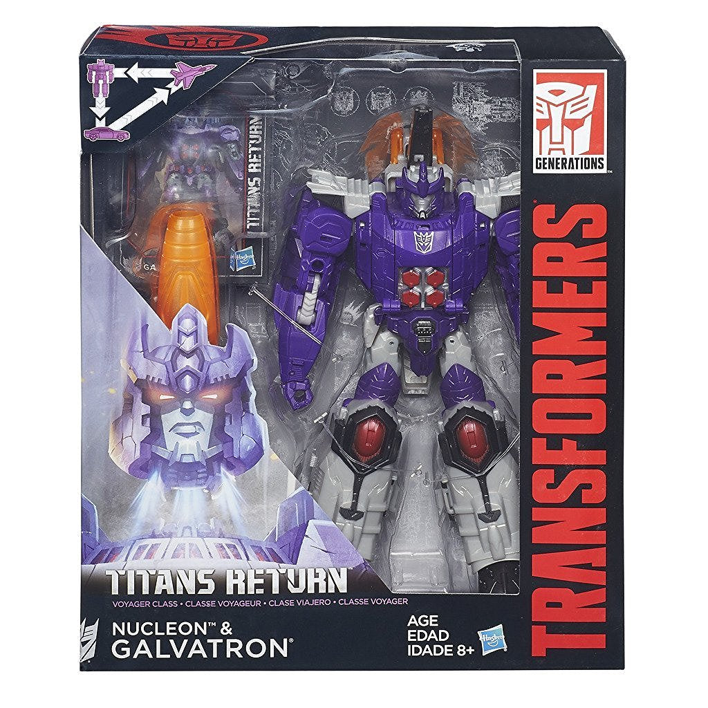 TRANSFORMERS GEN VOYAGER TITANS RET