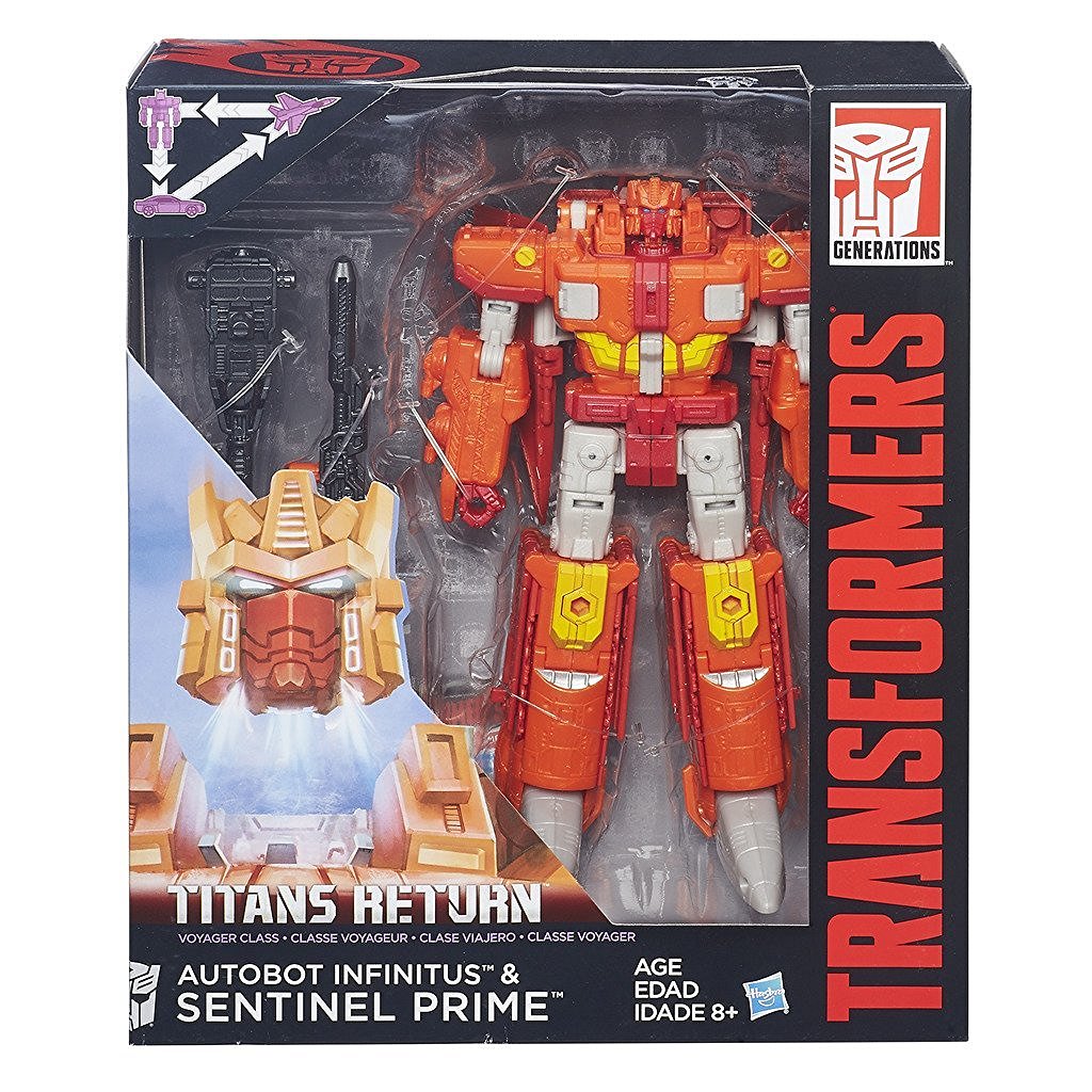 TRANSFORMERS GEN VOYAGER TITANS RET