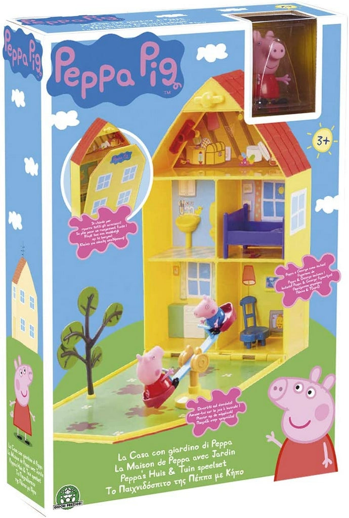 PEPPA PIG CASA BASE CON GIARDINO