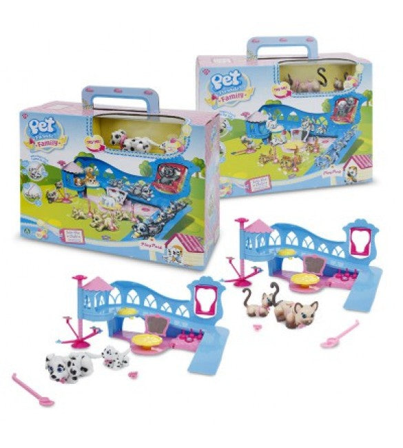 PET PARADE FAMILY PLAYPARK PLAYSET