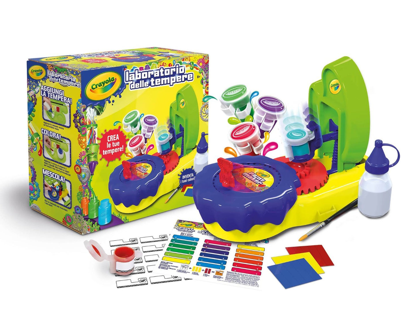 LABORATORIO DELLE TEMPERE CRAYOLA