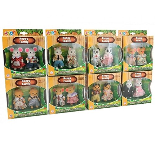 COPPIA ANIMALI FLOCCATI VESTITI