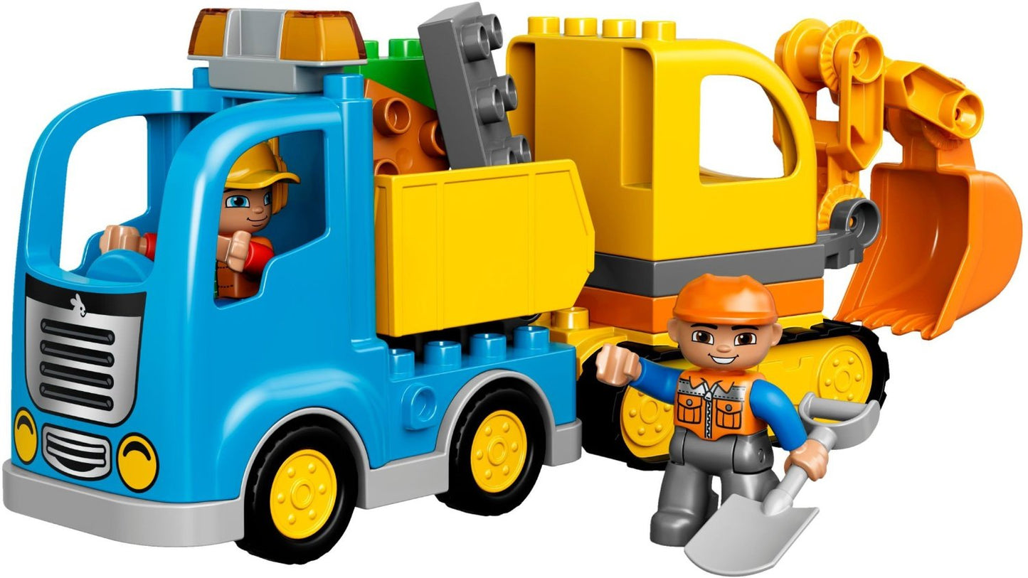 CAMION E SCAVATRICE CINGOLATA DUPLO