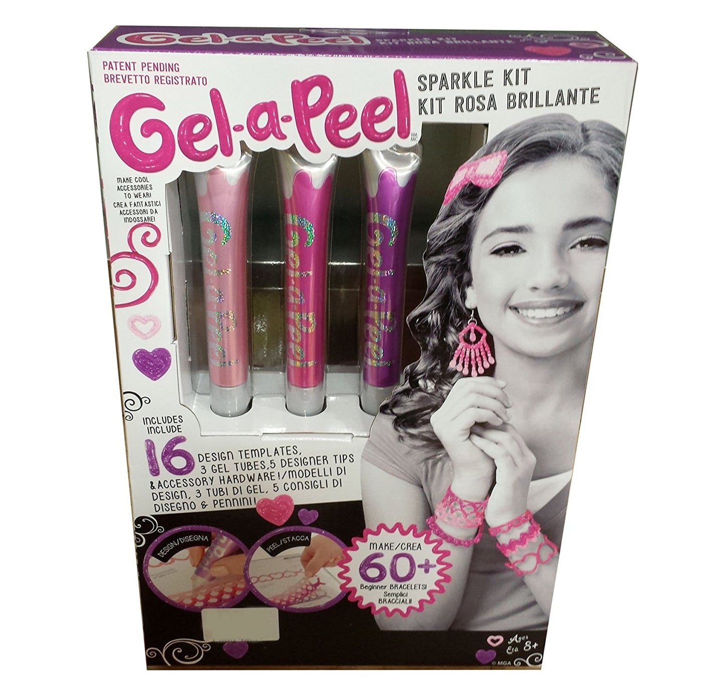 GEEL A PEEL KIT 3COL C/ACC.