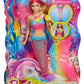 BARBIE SIRENA MAGICO ARCOBALENO