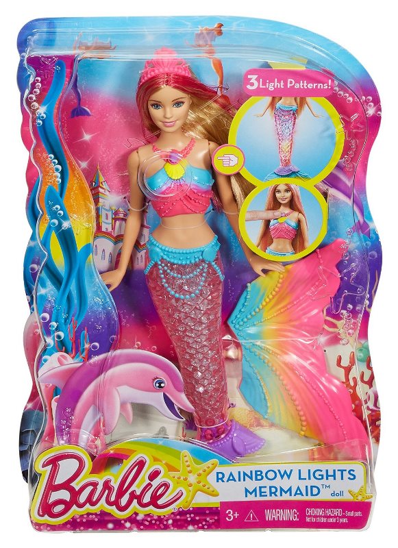 BARBIE SIRENA MAGICO ARCOBALENO