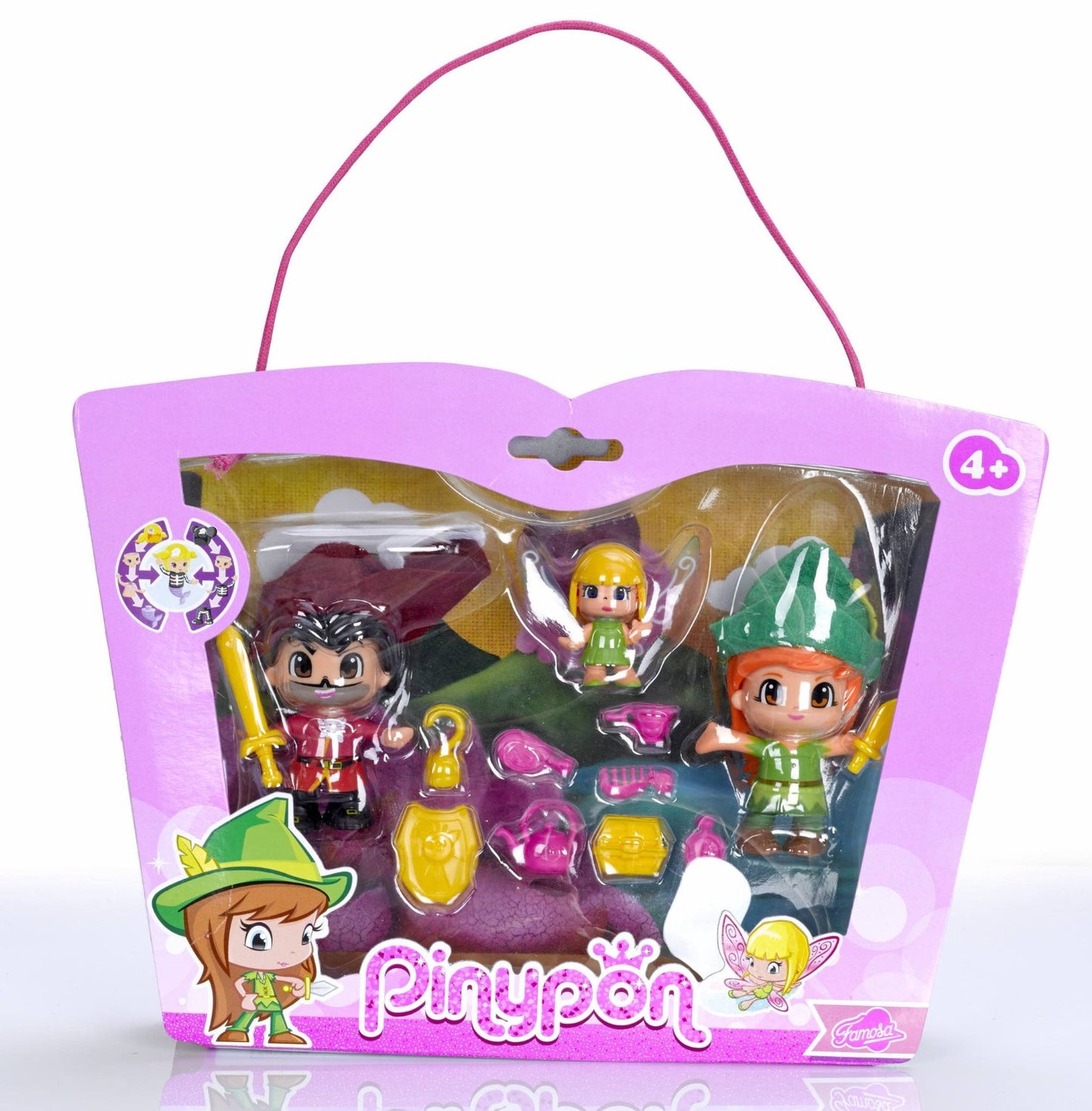 PINYPON PETER PAN UNCINO E TRILLI