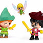 PINYPON PETER PAN UNCINO E TRILLI