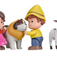 HEIDI 4 PERSONAGGI & 2 ANIMALI