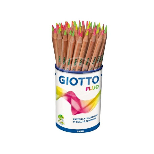 PASTELLO GIOTTO NATURA FLUO 48 PZ